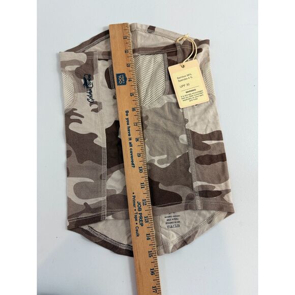 Gotcha Covered Head & Neck Gaiter Tan Camoflauge Hunting Fishing Size S/M - Picture 8 of 9